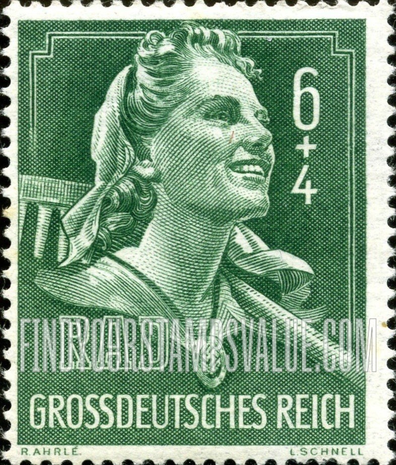 FindYourStampsValue: SEMI-POSTAL - Labor Corps Girl