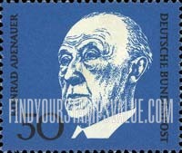 FindYourStampsValue: Konrad Adenauer