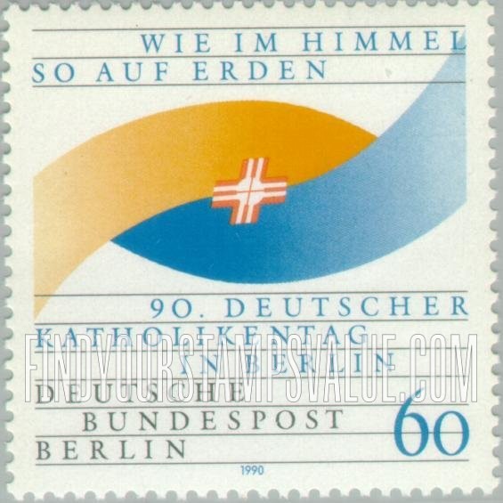 FindYourStampsValue: BERLIN - 90th German Catholics Day