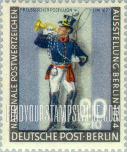FindYourStampsValue: OCCUPATION SEMI-POSTAL - Prussian Postilion