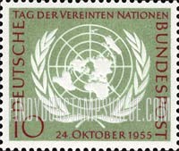 FindYourStampsValue: United Nations Day - UN Emblem
