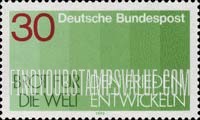 FindYourStampsValue: 14th "Bread for the World-Developing Peace" Campaign of the Protestant Church in Germany - "Bread for the World"