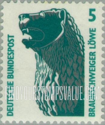 FindYourStampsValue: Historic Sites and Objects: Brunswick Lion