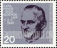 FindYourStampsValue: Karl Friedrich Goerdeler