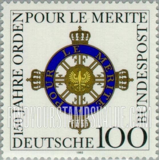 FindYourStampsValue: Order of Merit, 150th anniversary