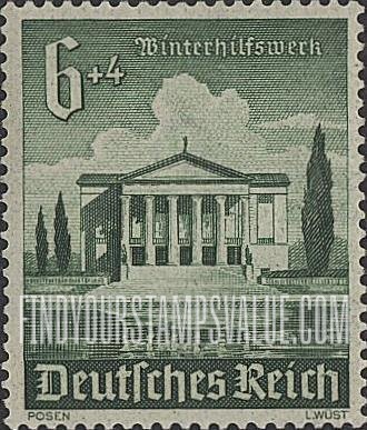 FindYourStampsValue: SEMI-POSTAL - City Theater, Poznan
