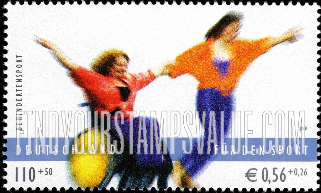 FindYourStampsValue: SEMI-POSTAL - Sports: Sports for the disabled