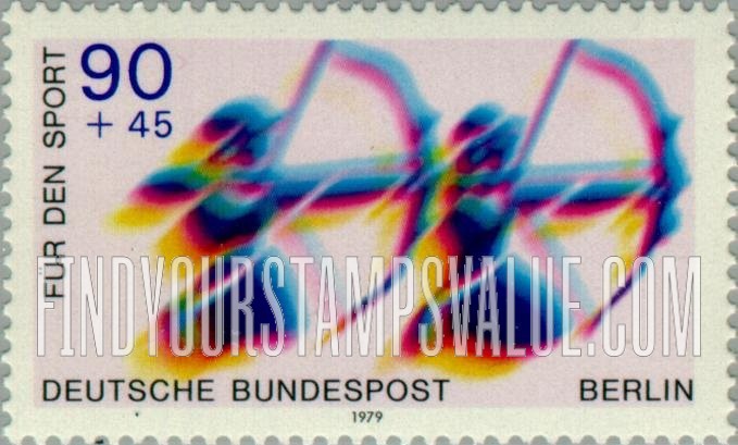 FindYourStampsValue: OCCUPATION SEMI-POSTAL - Sports Type of 1979: Archers