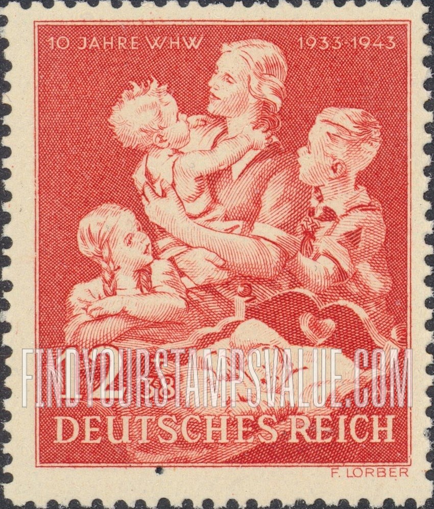 FindYourStampsValue: SEMI-POSTAL - Mother and Children