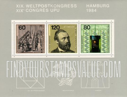 FindYourStampsValue: 1984 UPU Congress