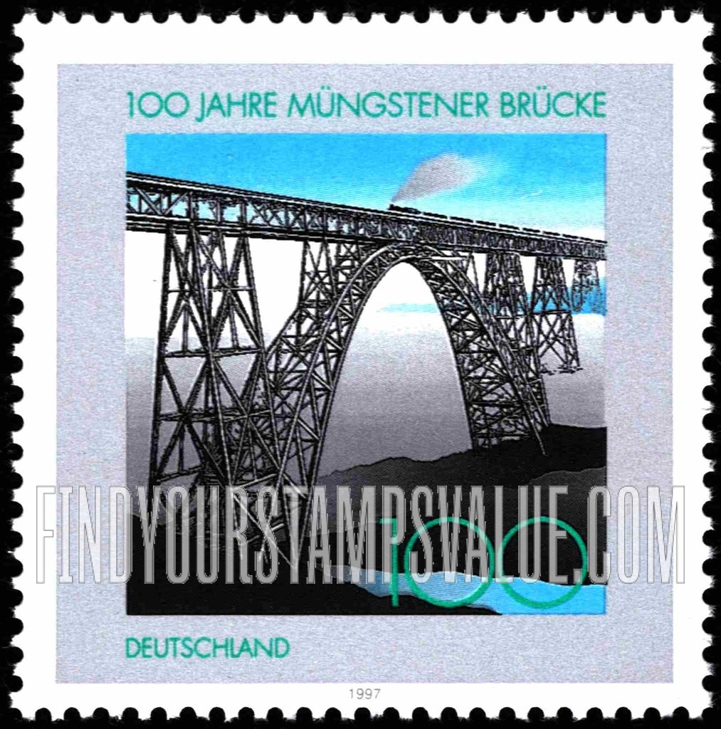 FindYourStampsValue: Müngsten Bridge, Centennial