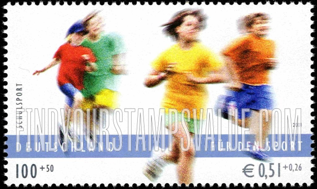 FindYourStampsValue: SEMI-POSTAL - Sports: Sports for schools