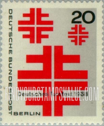 FindYourStampsValue: BERLIN - Turners’ Emblem