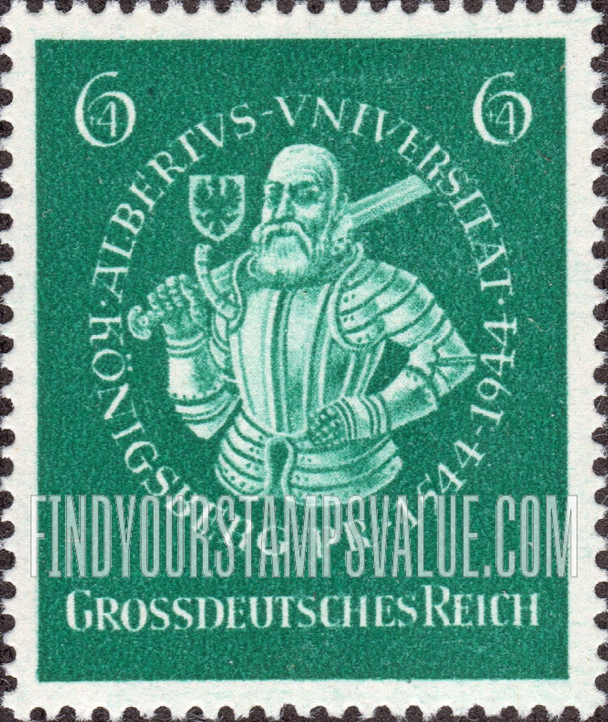 FindYourStampsValue: SEMI-POSTAL - Albert I, Duke of Prussia