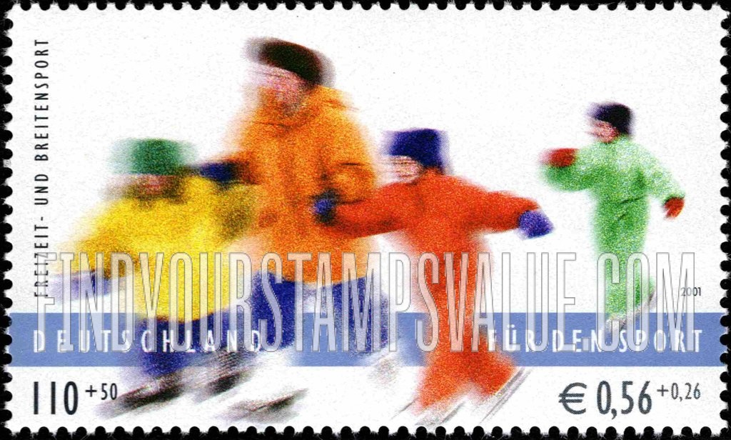 FindYourStampsValue: SEMI-POSTAL - Sports: Popular and leisure sports