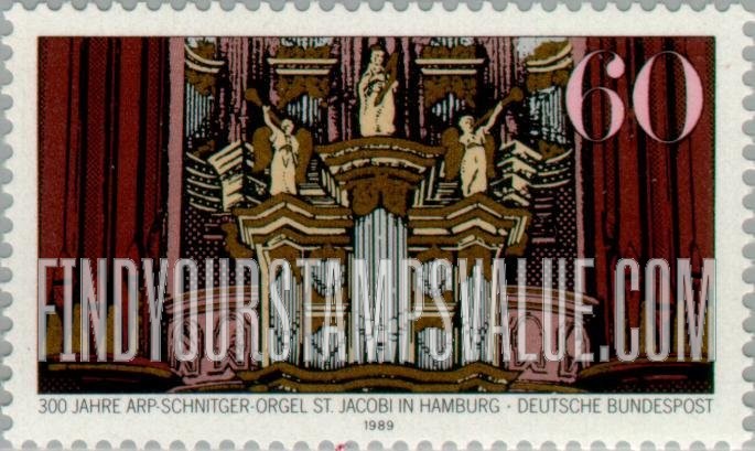 FindYourStampsValue: Restoration of St. James Church Organ, Constructed by Arp Schnitger, 1689