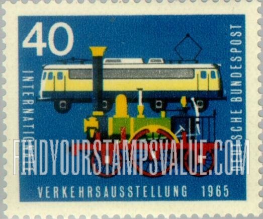 FindYourStampsValue: Old and New Railroad Engines