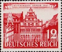 FindYourStampsValue: Leipzig Fair - Leipzig Fair Office, Inscribed "Reichsmesse Leipzig, 1941"
