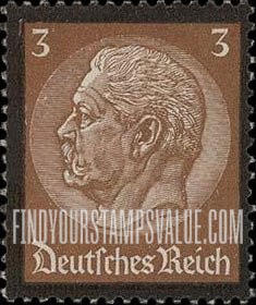 FindYourStampsValue: Hindenburg Memorial Issue