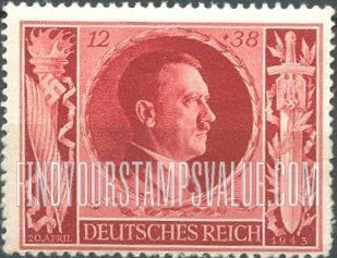 FindYourStampsValue: SEMI-POSTAL - Adolf Hitler