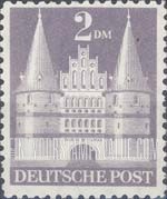 FindYourStampsValue: Historic Buildings - Holsten Gate, Lübeck
