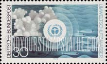 FindYourStampsValue: International Environment Protection and Environment Day - Environment Emblem and "Water"
