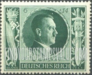 FindYourStampsValue: SEMI-POSTAL - Adolf Hitler