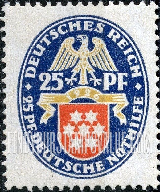 FindYourStampsValue: SEMI-POSTAL - Thuringia