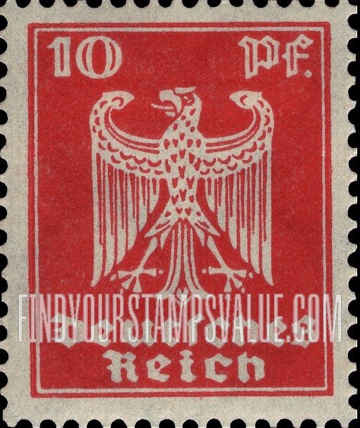 FindYourStampsValue: German Eagle