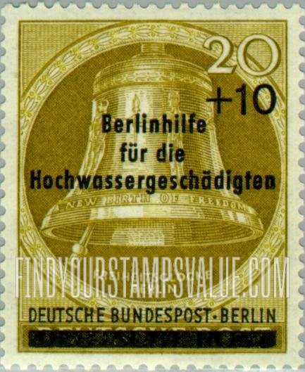 FindYourStampsValue: OCCUPATION SEMI-POSTAL - Bell Type of 1951 Surcharged
