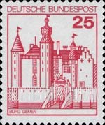 FindYourStampsValue: Castles and Palaces - Gemen