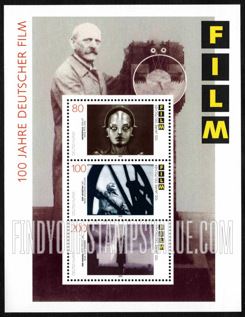 FindYourStampsValue: German Film, Centennial