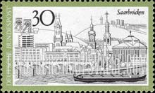 FindYourStampsValue: German Towns - Saarbrücken