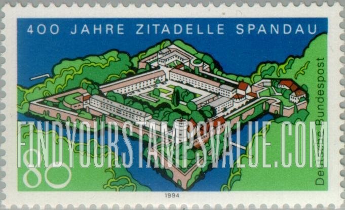 FindYourStampsValue: Spandau Fortress, 400th Anniversary