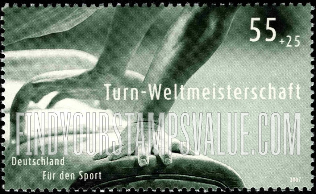 FindYourStampsValue: SEMI-POSTAL - Gymnastics World Championships