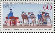 FindYourStampsValue: International Transportation Exhibition, Hamburg - First Electric Train, 1879 Berlin Exhibition