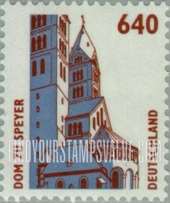 FindYourStampsValue: Historic Sites Type of 1987: Speyer Cathedral