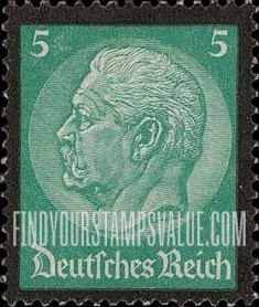 FindYourStampsValue: Hindenburg Memorial Issue