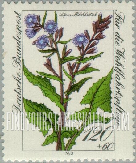 FindYourStampsValue: SEMI-POSTAL - Alpine sowthistle