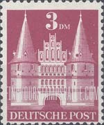 FindYourStampsValue: Historic Buildings - Holsten Gate, Lübeck