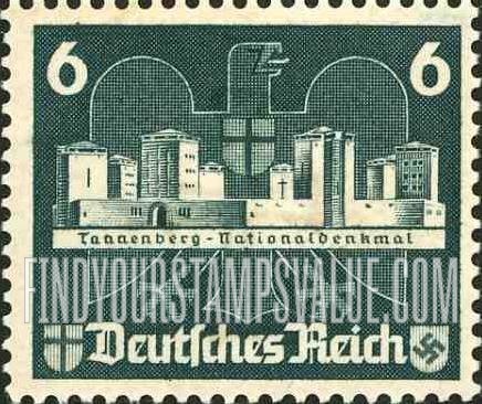 FindYourStampsValue: SEMI-POSTAL - Tannenberg national Denhmal