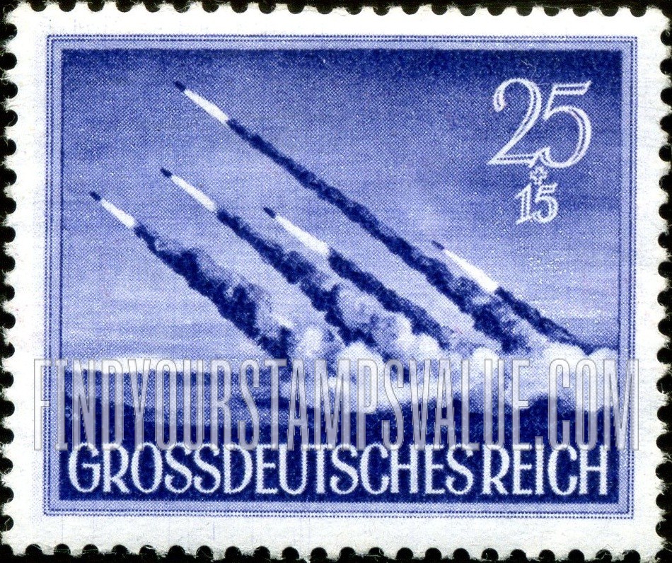 FindYourStampsValue: SEMI-POSTAL - Rockets
