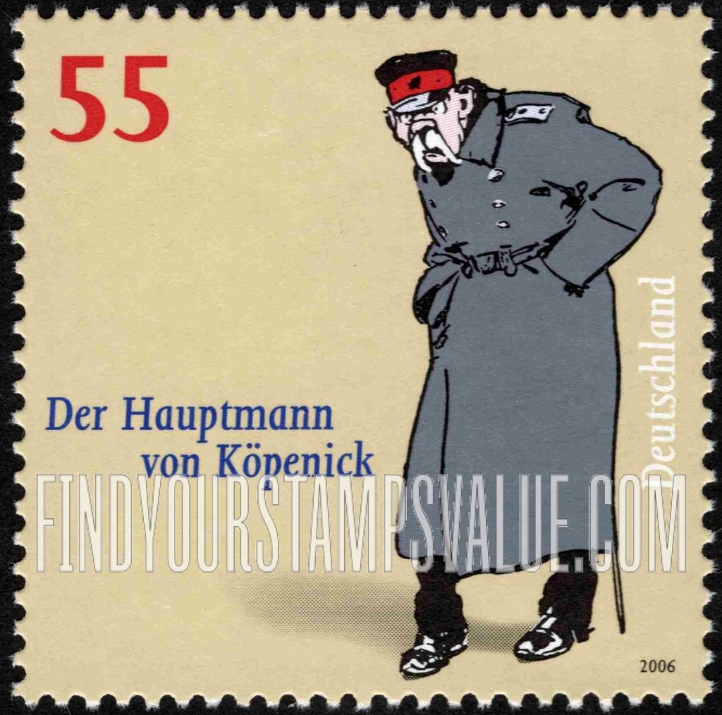 FindYourStampsValue: “Captain of Köpenick”