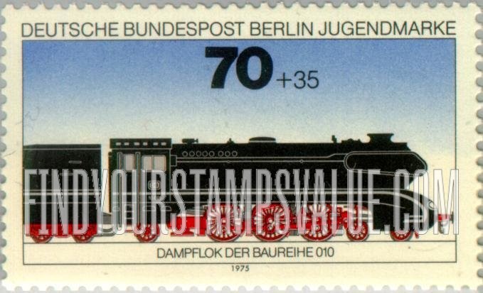 FindYourStampsValue: OCCUPATION SEMI-POSTAL - Locomotive Type of 1975: Class O10