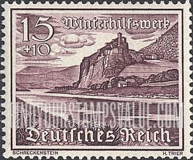 FindYourStampsValue: SEMI-POSTAL - Ruins of Schreckenstein Castle