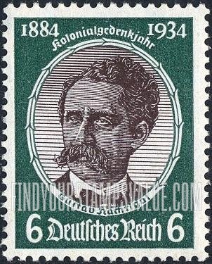 FindYourStampsValue: In Remembrance of the Lost Colonies of Germany - Dr. Gustav Nachtigal