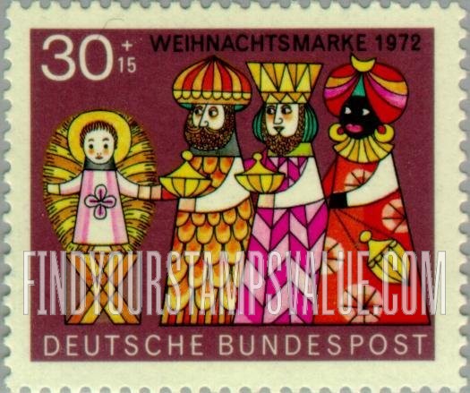 FindYourStampsValue: SEMI-POSTAL - Adoration of the Kings