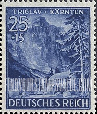 FindYourStampsValue: SEMI-POSTAL - Triglav
