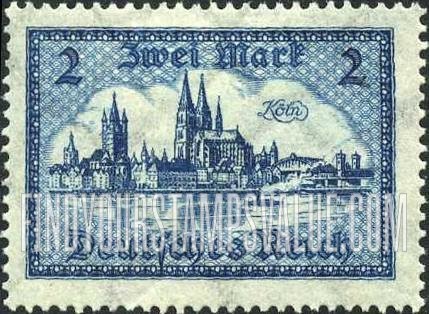 FindYourStampsValue: View of Cologne