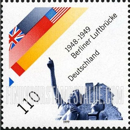 FindYourStampsValue: Berlin Airlift, 1948-49